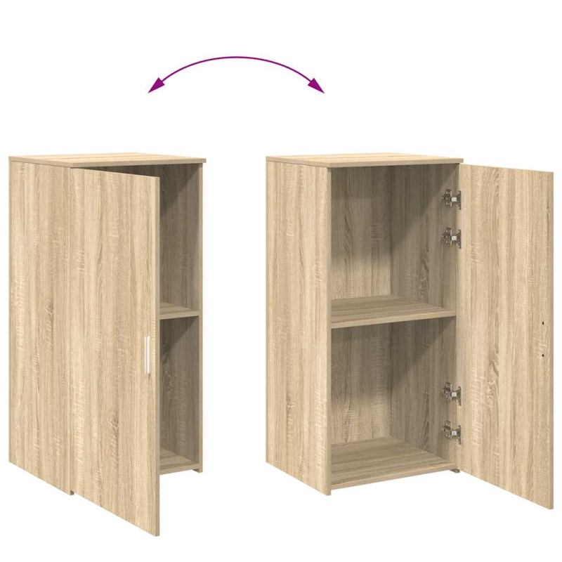 Lagerschrank Sonoma-Eiche 50x45x103,5 cm Holzwerkstoff