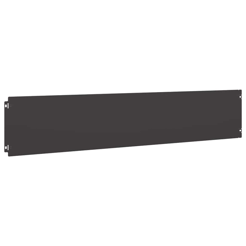 Rasenkanten 10 Stk. Schwarz 20x103 cm Kaltgewalzter Stahl