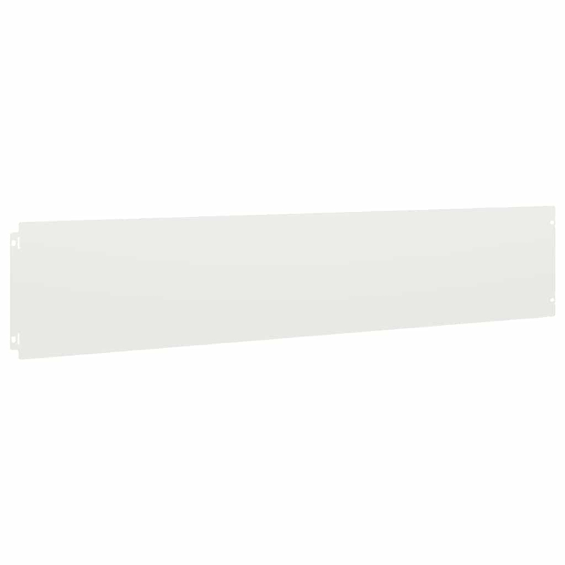 Rasenkanten 10 Stk. Weiß 20x103 cm Kaltgewalzter Stahl