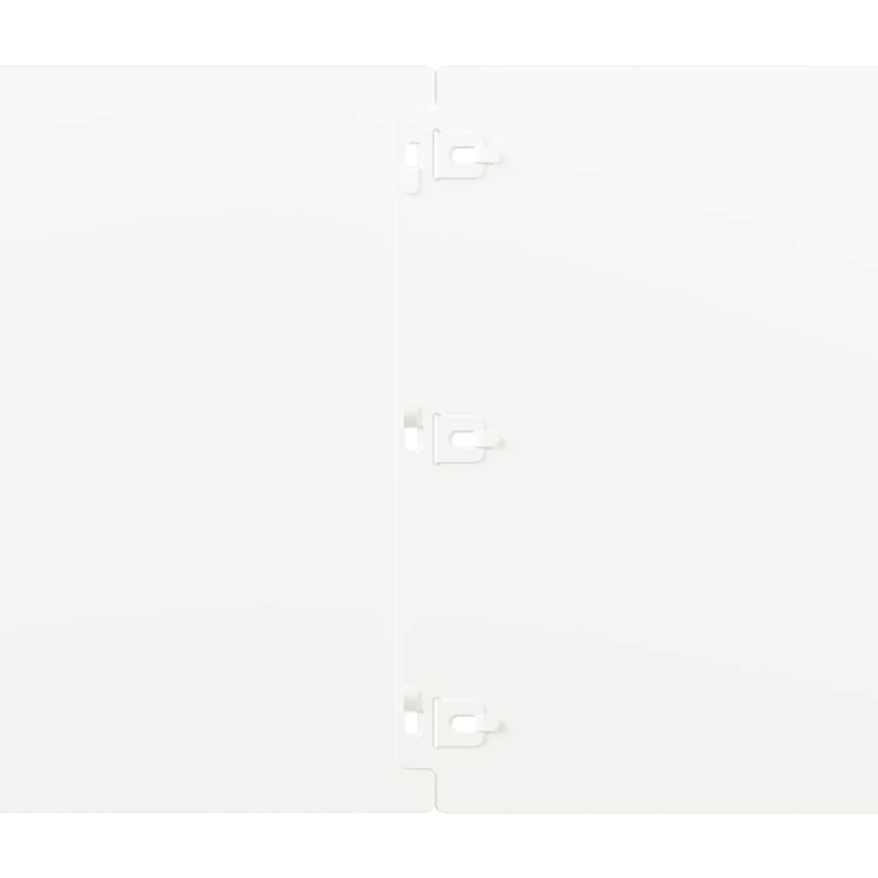 Rasenkanten 10 Stk. Weiß 25x103 cm Kaltgewalzter Stahl