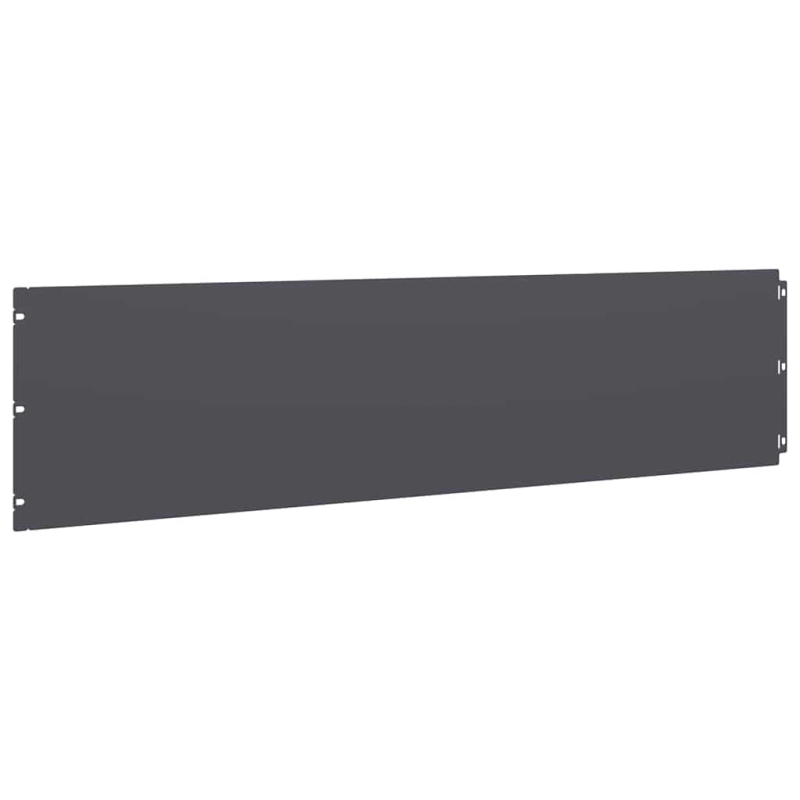 Rasenkanten 10 Stk. Anthrazit 25x103 cm Kaltgewalzter Stahl