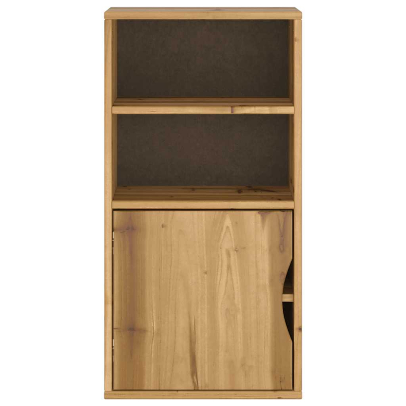 Beistellschrank ODDA 40x24x79 cm Massivholz Kiefer