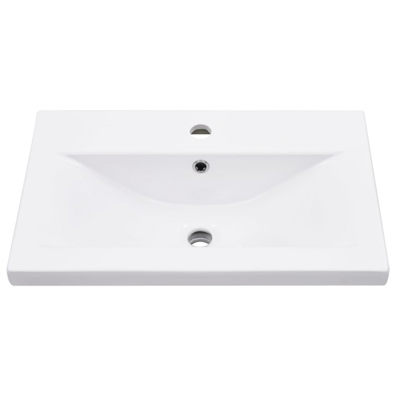 5-tlg. Badmöbel-Set Sonoma-Eiche Holzwerkstoff