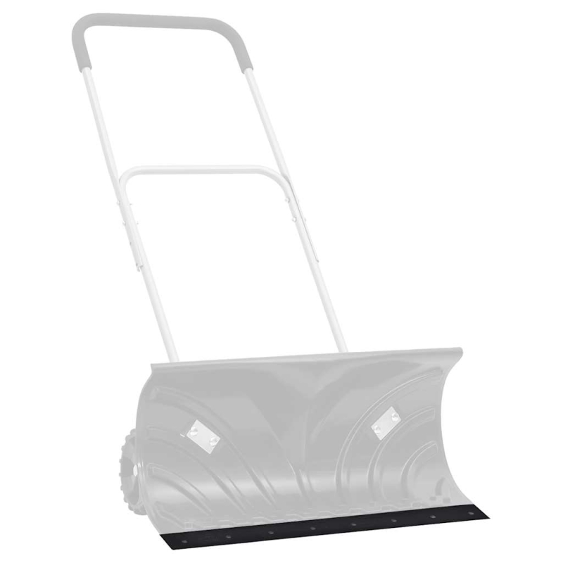 Gummileiste für Schneepflug Schwarz 300x15x1 cm