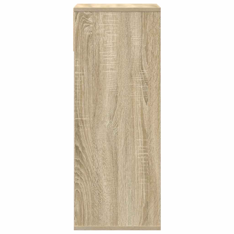 Bücherregal Sonoma-Eiche 34x31x80 cm Holzwerkstoff