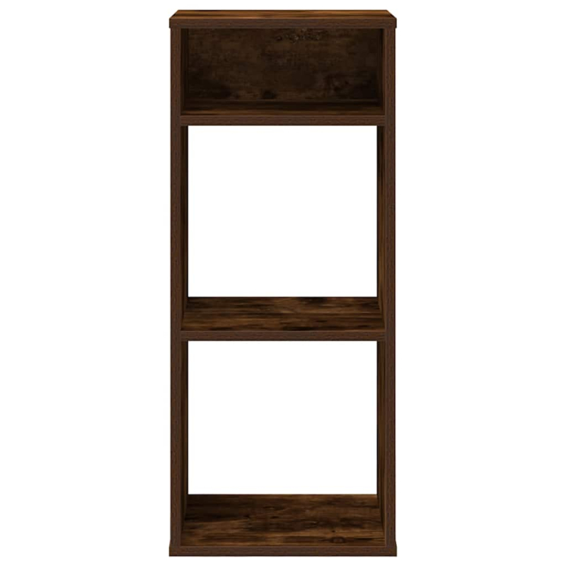 Bücherregal Räuchereiche 34x31x80 cm Holzwerkstoff