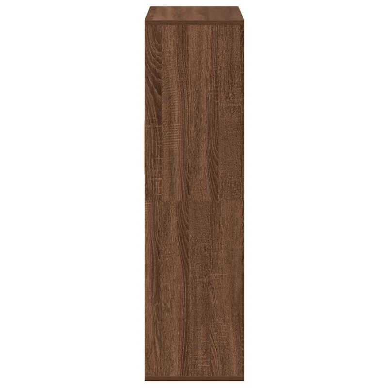 Bücherregal Braun Eichen-Optik 66x31x112 cm Holzwerkstoff