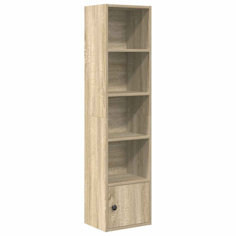 Bücherregal Sonoma-Eiche 31x24x127 cm Holzwerkstoff