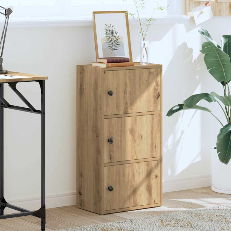 Bücherregal Artisan-Eiche 40x24x77 cm Holzwerkstoff