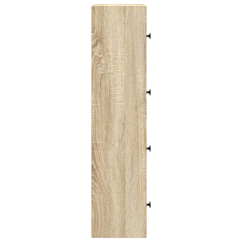 Bücherregal Sonoma-Eiche 40x24x102 cm Holzwerkstoff