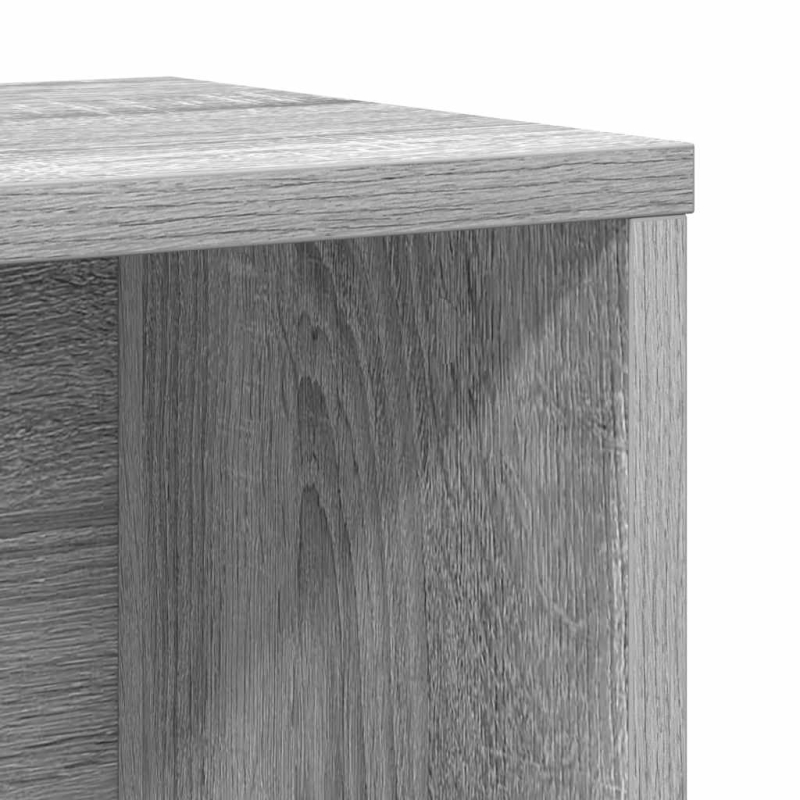Bücherregal Grau Sonoma 60x24x76,5 cm Holzwerkstoff