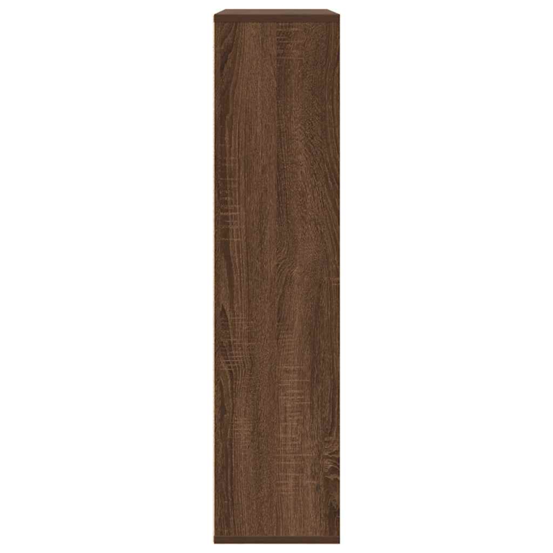 Bücherregal Braun Eichen-Optik 89x24x101,5 cm Holzwerkstoff