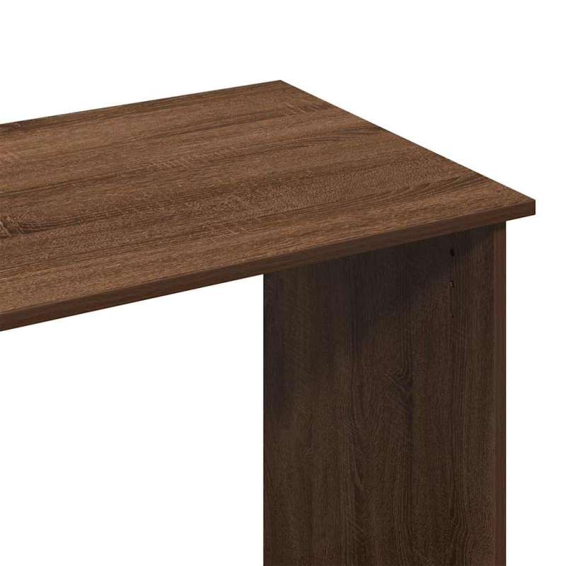 Schreibtisch Braun Eichen-Optik 80x40x75 cm Holzwerkstoff