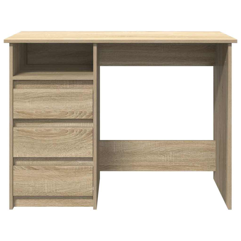 Schreibtisch Sonoma-Eiche 102x50x75 cm Holzwerkstoff