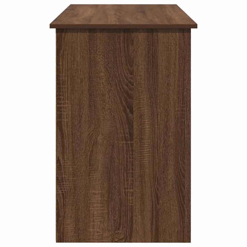 Schreibtisch Braun Eichen-Optik 102x50x75 cm Holzwerkstoff