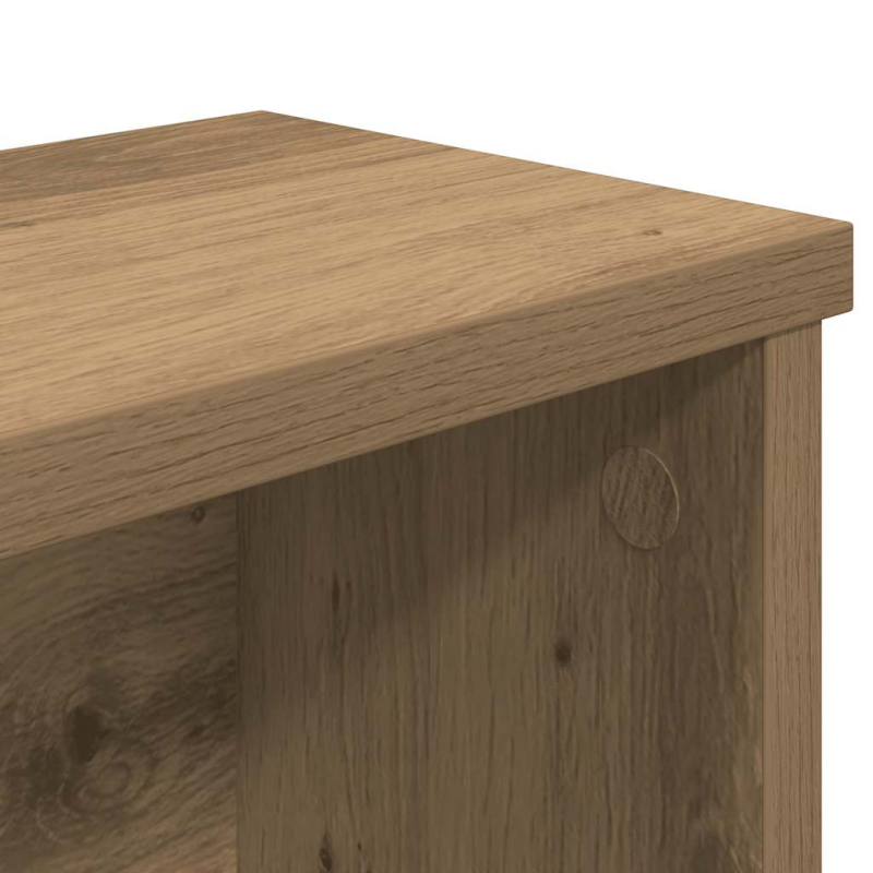 Küchenregal Stapelbar Artisan-Eiche 50x15x16 cm Holzwerkstoff