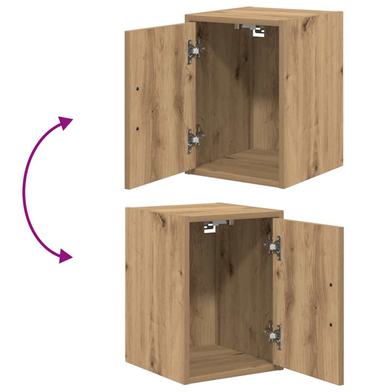 Garagen-Wandschrank Artisan-Eiche Holzwerkstoff