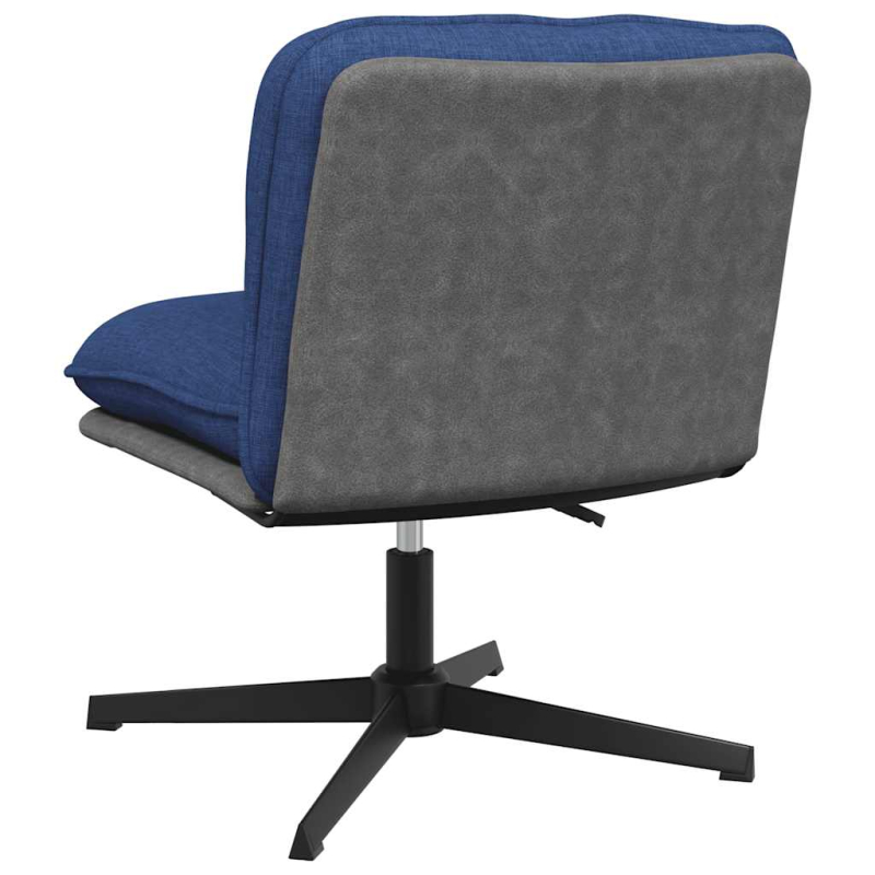 Bürostuhl Drehbar Blau Stoff