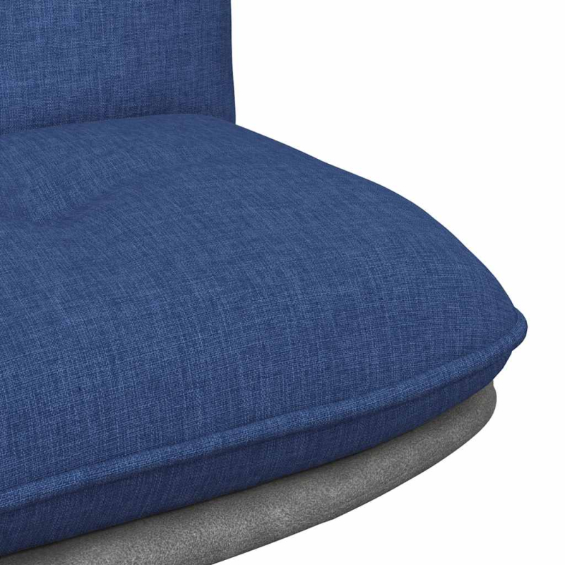 Bürostuhl Drehbar Blau Stoff