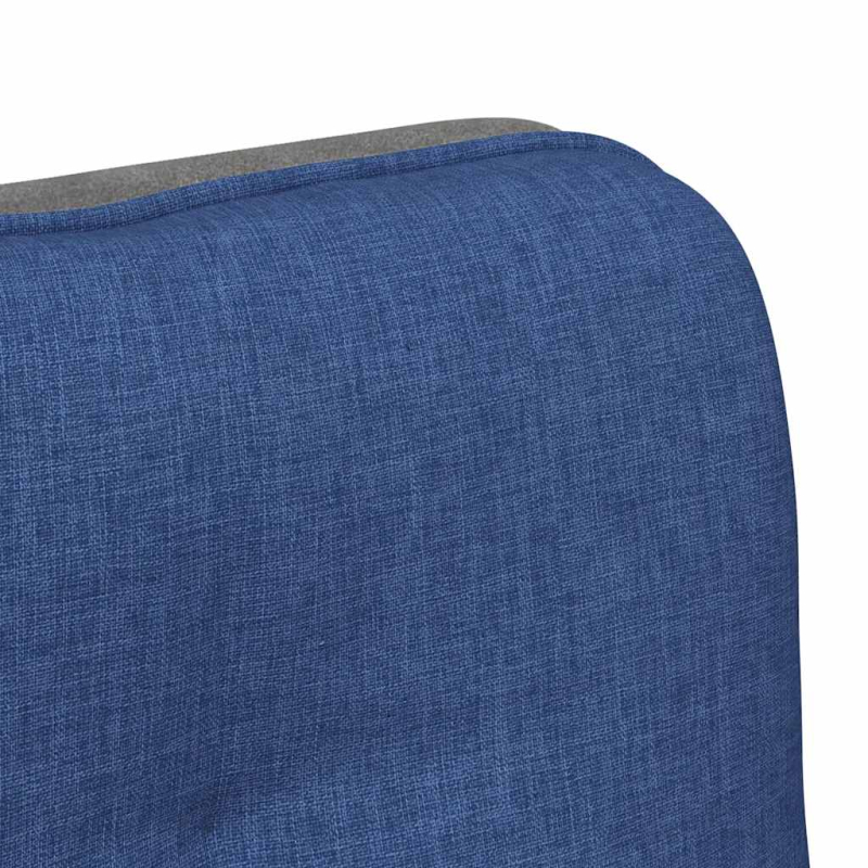 Bürostuhl Drehbar Blau Stoff