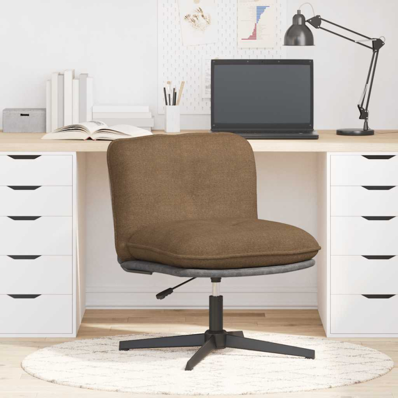 Bürostuhl Drehbar Taupe Stoff
