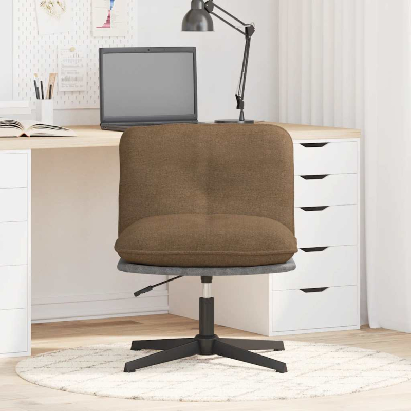 Bürostuhl Drehbar Taupe Stoff