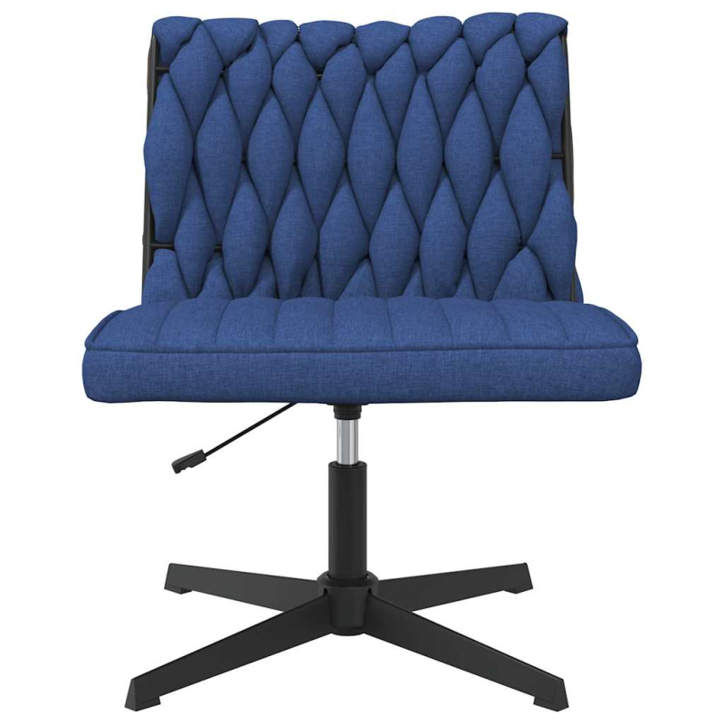 Bürostuhl Drehbar Blau Stoff