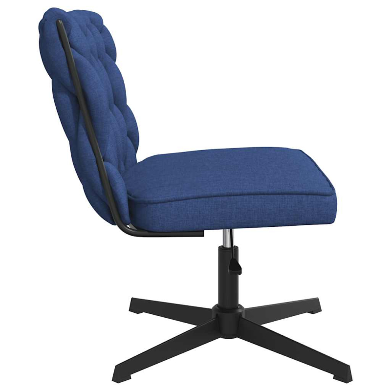 Bürostuhl Drehbar Blau Stoff