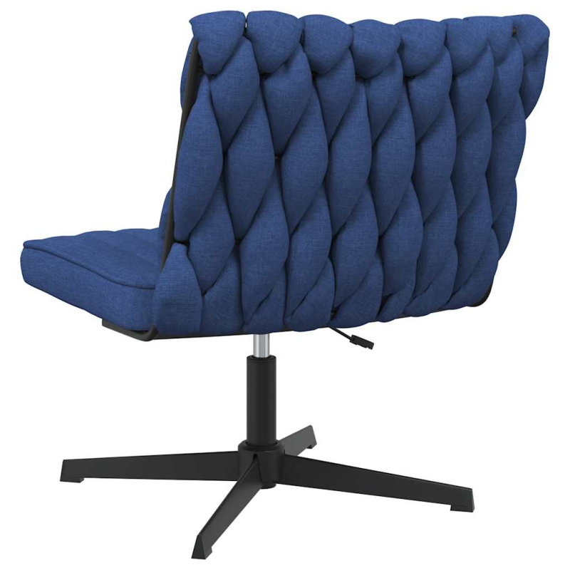 Bürostuhl Drehbar Blau Stoff
