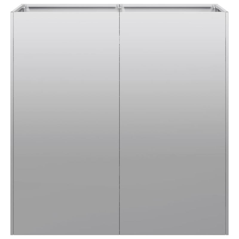 Pflanzkübel 80x40x80 cm Verzinkter Stahl