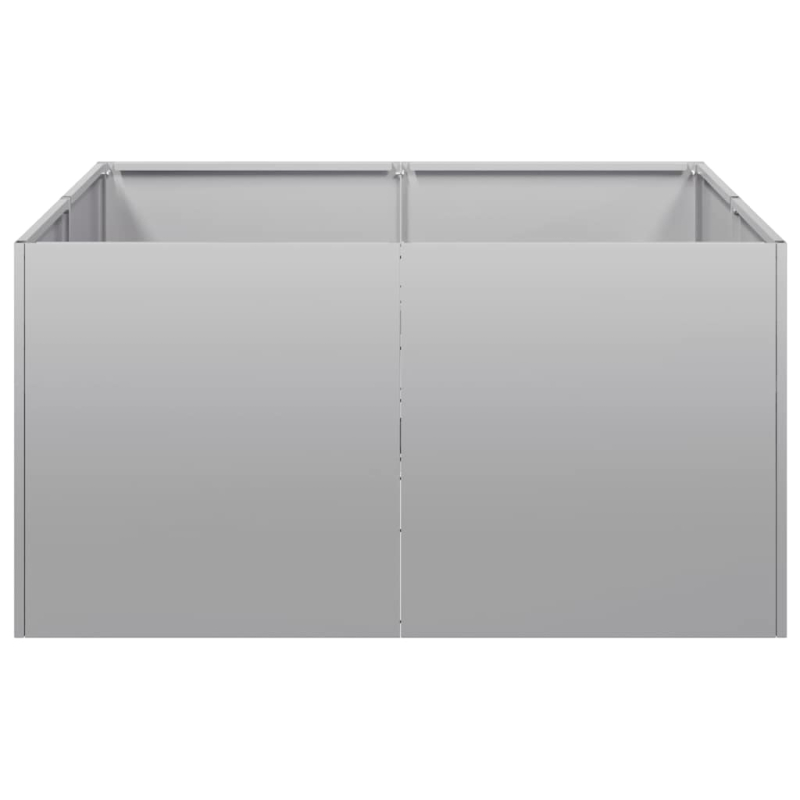 Pflanzkübel 80x80x40 cm Verzinkter Stahl