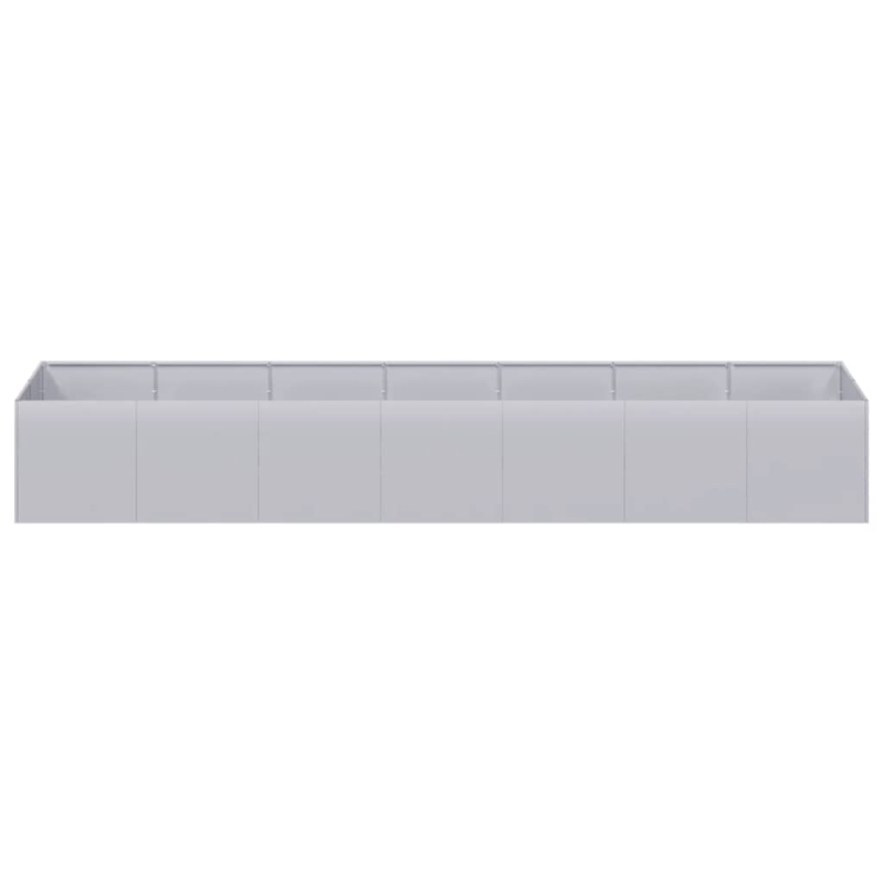 Pflanzkübel 280x80x40 cm Verzinkter Stahl