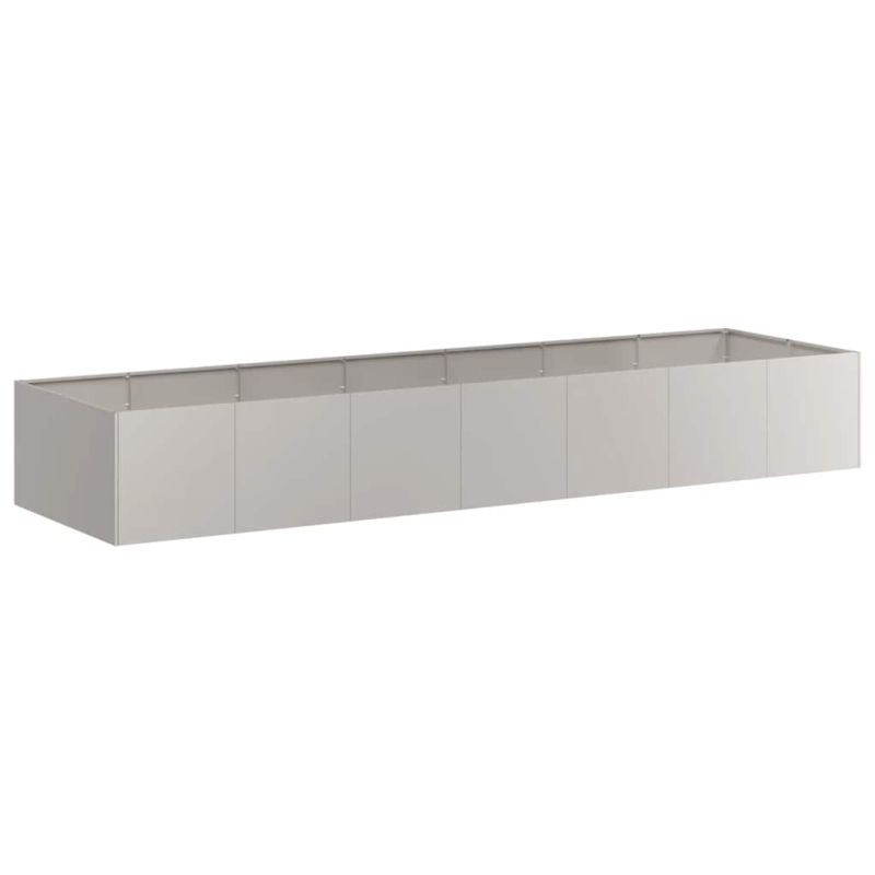 Pflanzkübel Rostig 280x80x40 cm Wetterfester Stahl