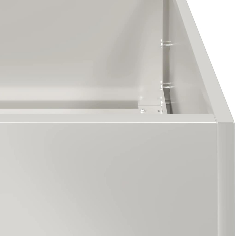 Pflanzkübel 40x80x80 cm Edelstahl
