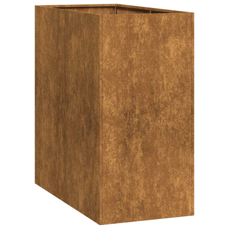 Pflanzkübel Rostig 40x80x80 cm Wetterfester Stahl