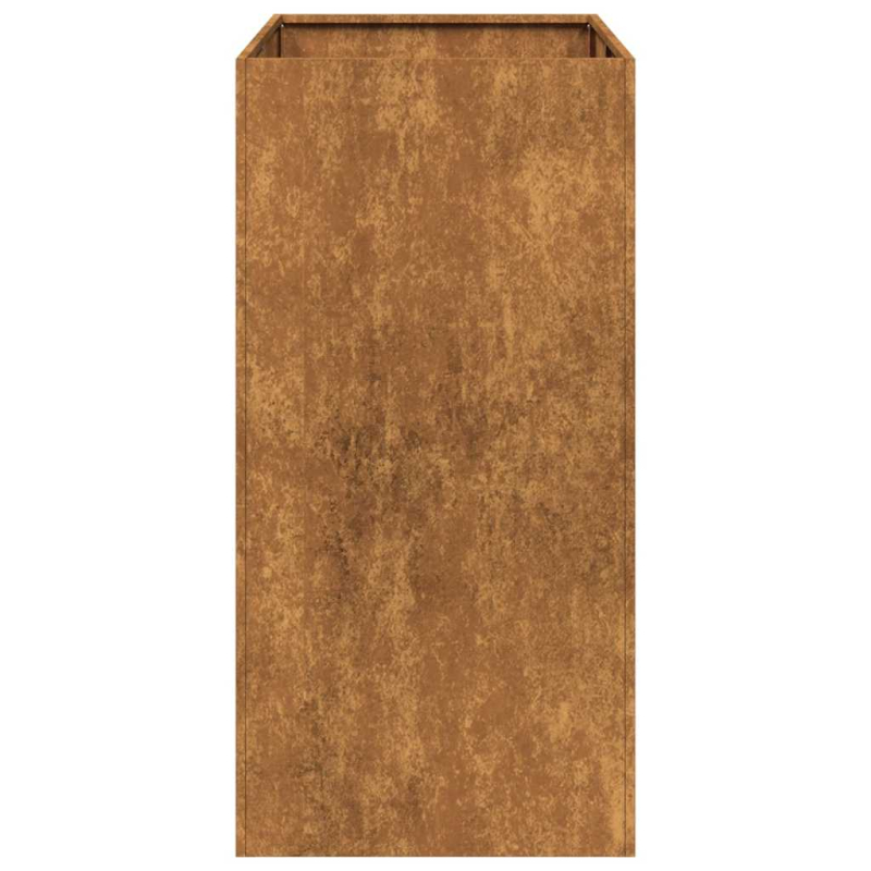 Pflanzkübel Rostig 40x80x80 cm Wetterfester Stahl
