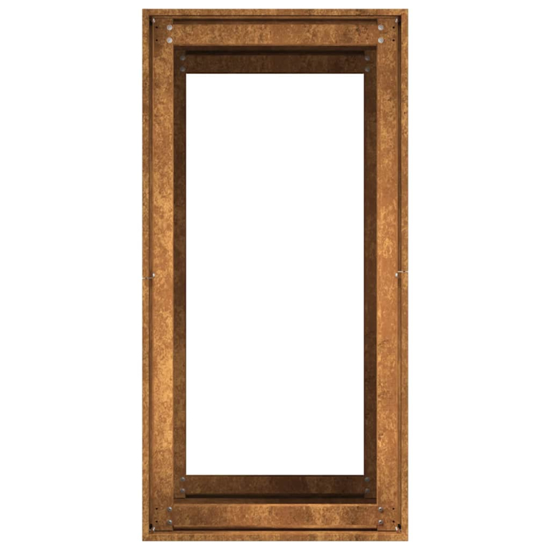 Pflanzkübel Rostig 40x80x80 cm Wetterfester Stahl