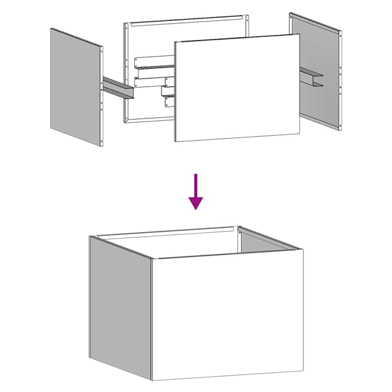 Pflanzkübel Rostig 40x40x30 cm Wetterfester Stahl