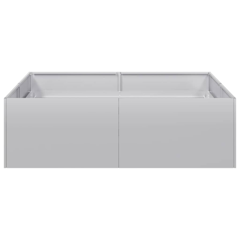 Pflanzkübel 100x100x30 cm Verzinkter Stahl