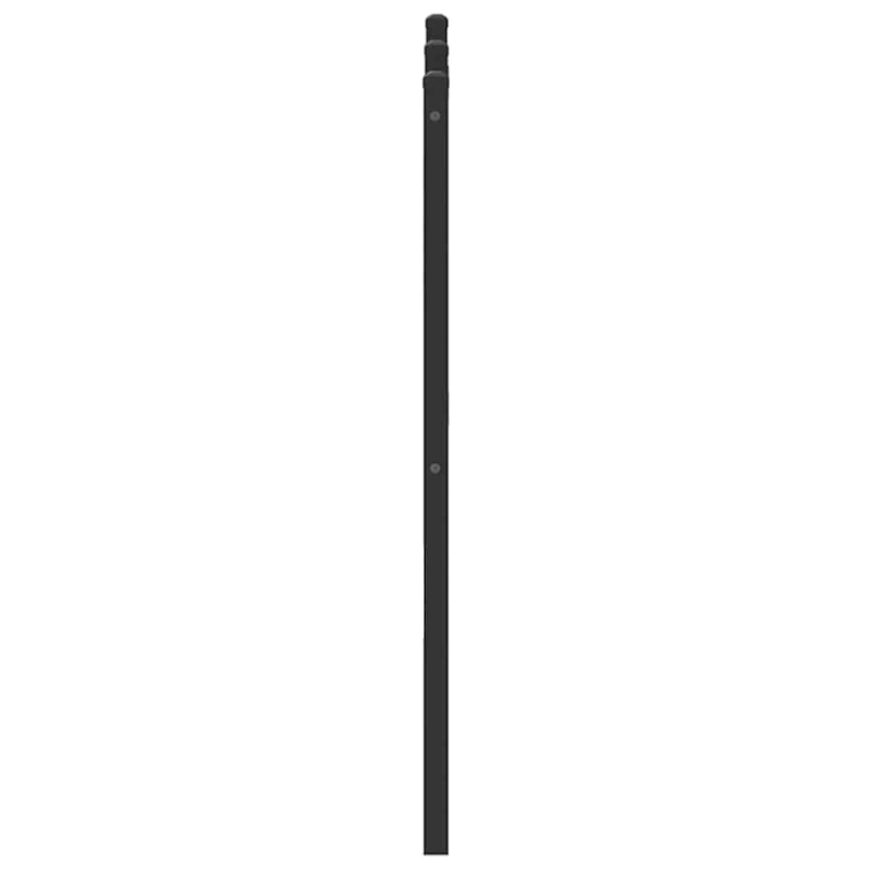 Kopfteil Räuchereiche 193 cm Holzwerkstoff und Stahl