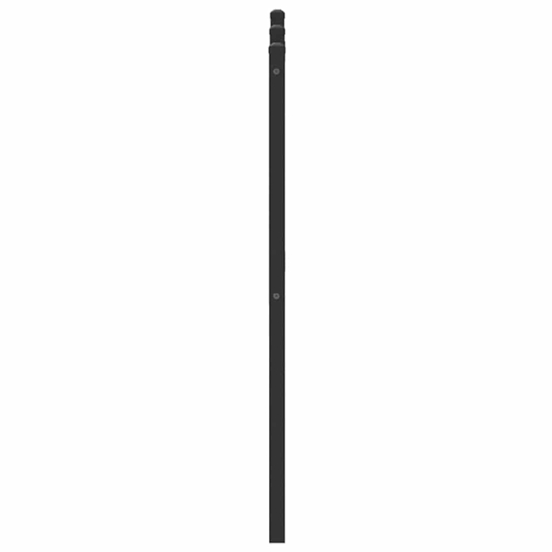 Kopfteil Braun Eichen-Optik 160 cm Holzwerkstoff und Stahl