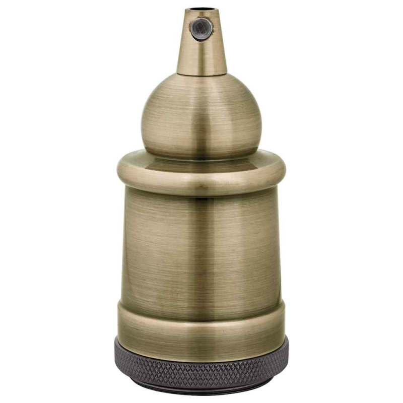 Lampenfassungen 2 Stk. Bronze E27