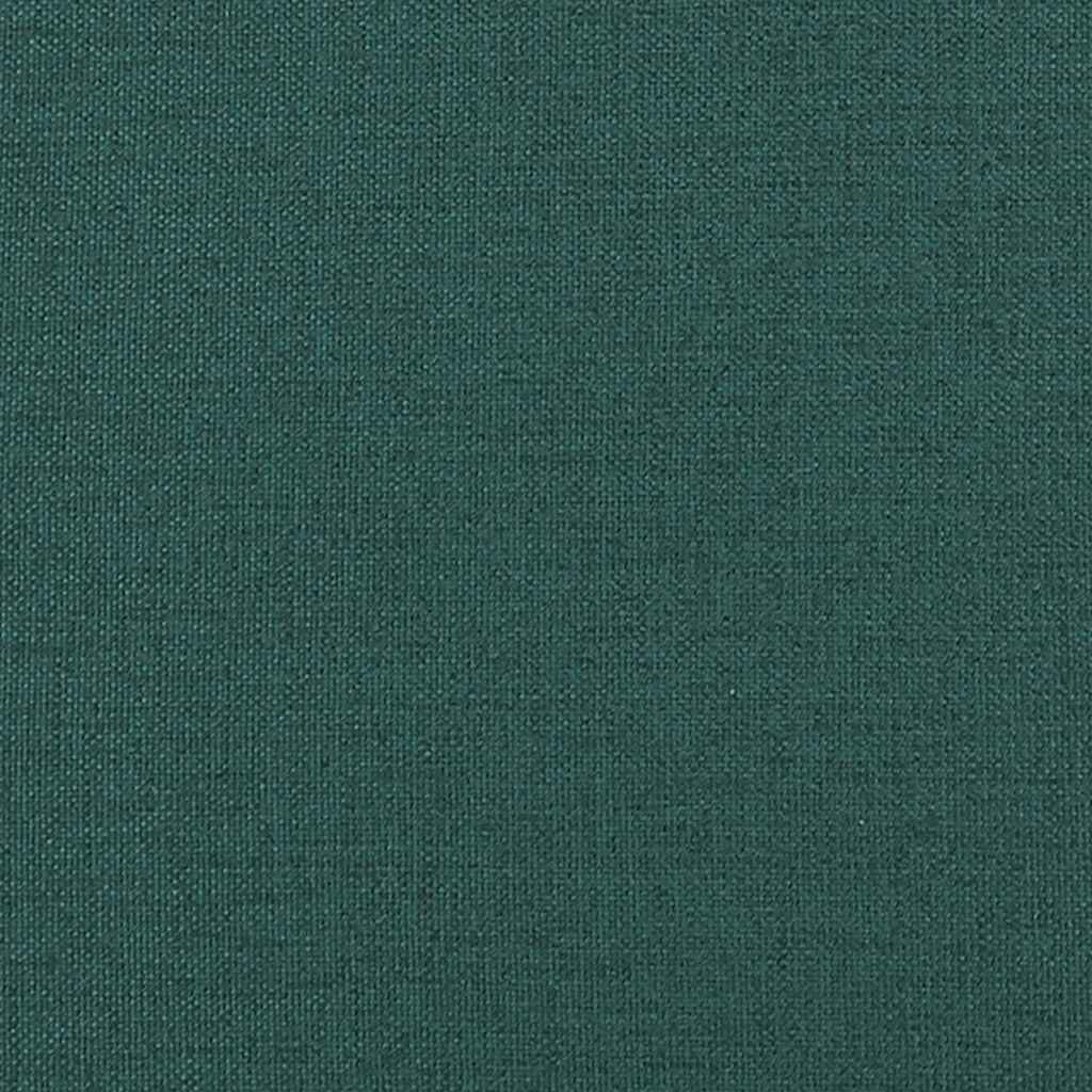 2-Sitzer Sofa Dunkelgrün 120 cm Stoff