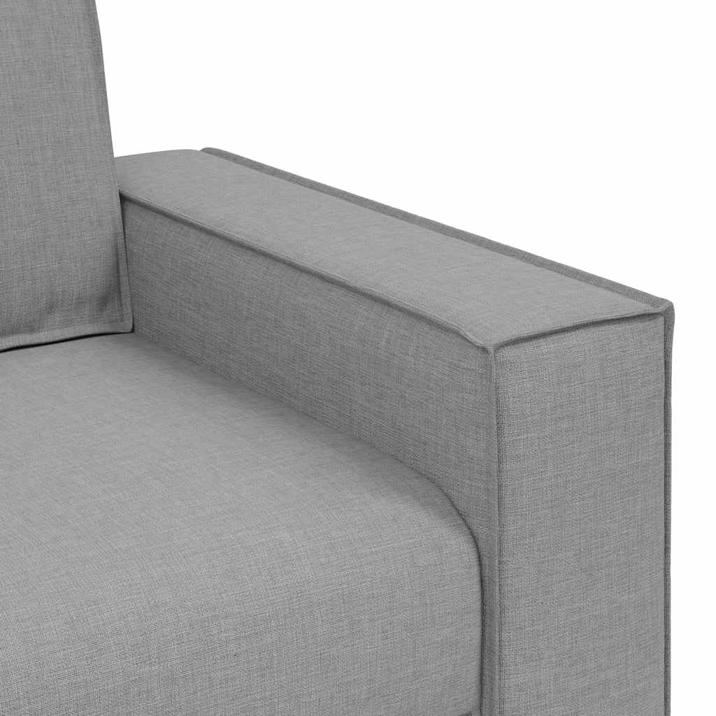 2-Sitzer Sofa Wolkengrau 120 cm Stoff
