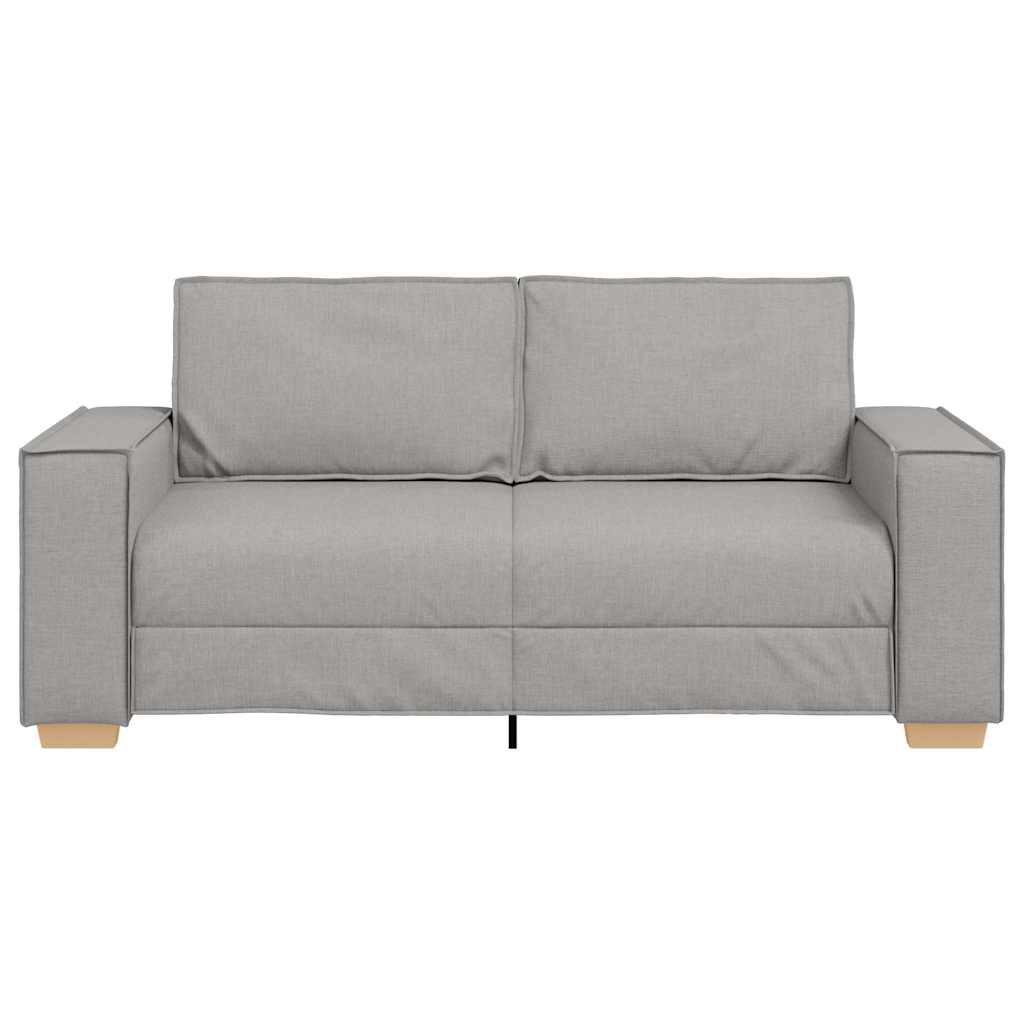 2-Sitzer Sofa Wolkengrau 140 cm Stoff