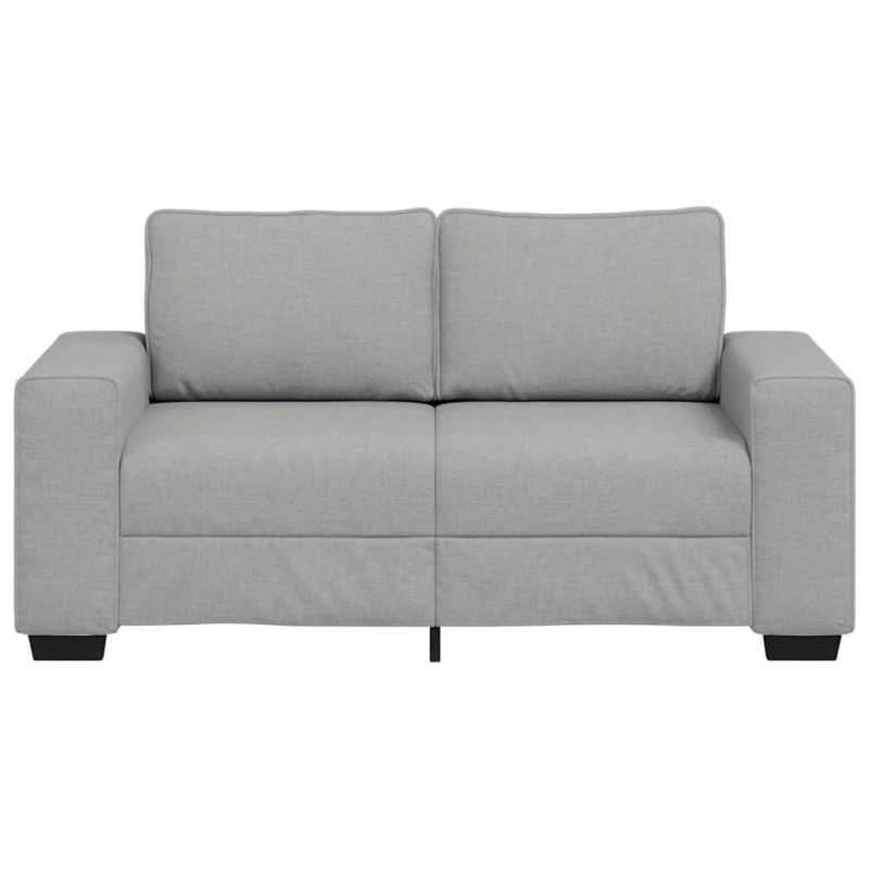2-Sitzer-Sofa Wolkengrau 120 cm Stoff