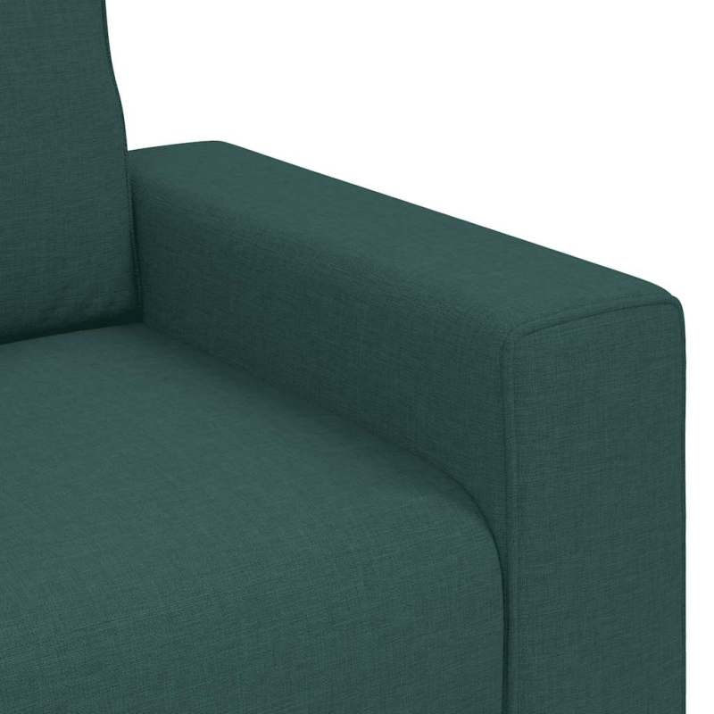 2-Sitzer-Sofa Dunkelgrün 140 cm Stoff