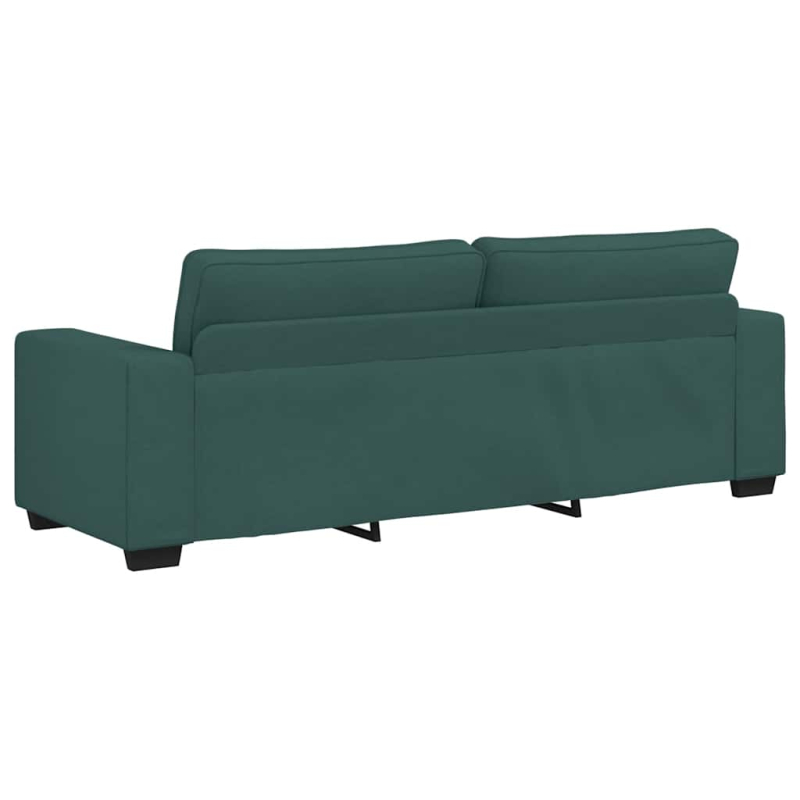 3-Sitzer-Sofa Dunkelgrün 180 cm Stoff