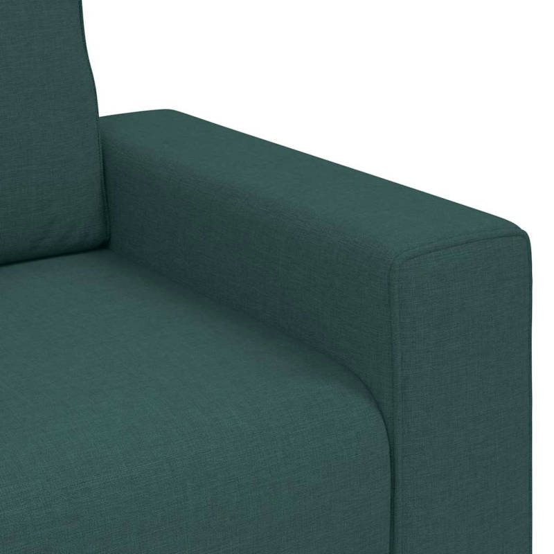 3-Sitzer-Sofa Dunkelgrün 180 cm Stoff
