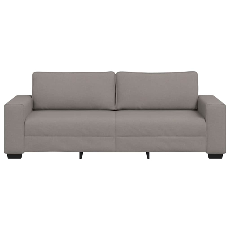 3-Sitzer-Sofa Taupe 180 cm Stoff